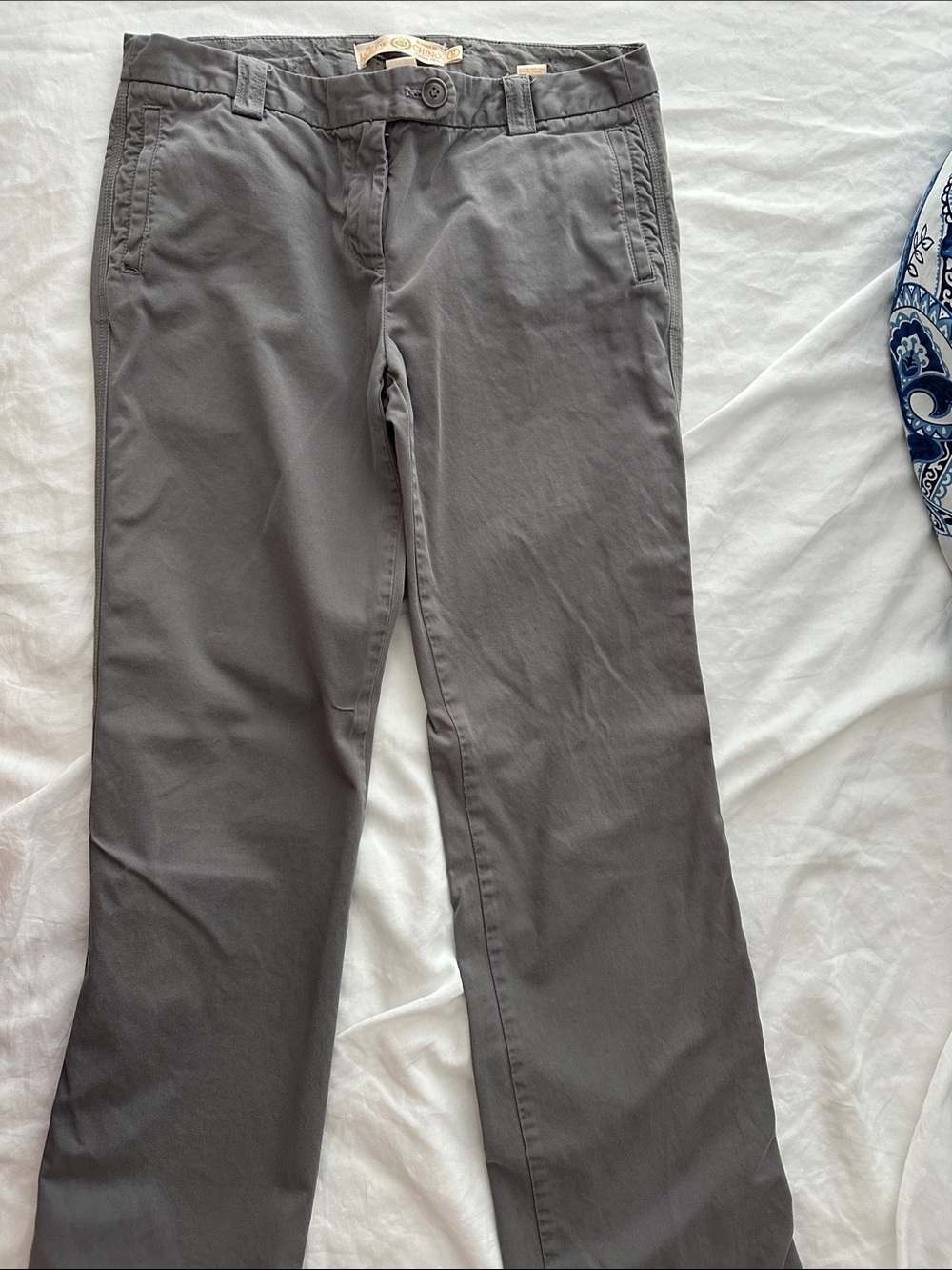 J. Crew Straight-Leg Jeans in Gray